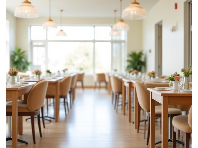 開放的なダイニングエリア